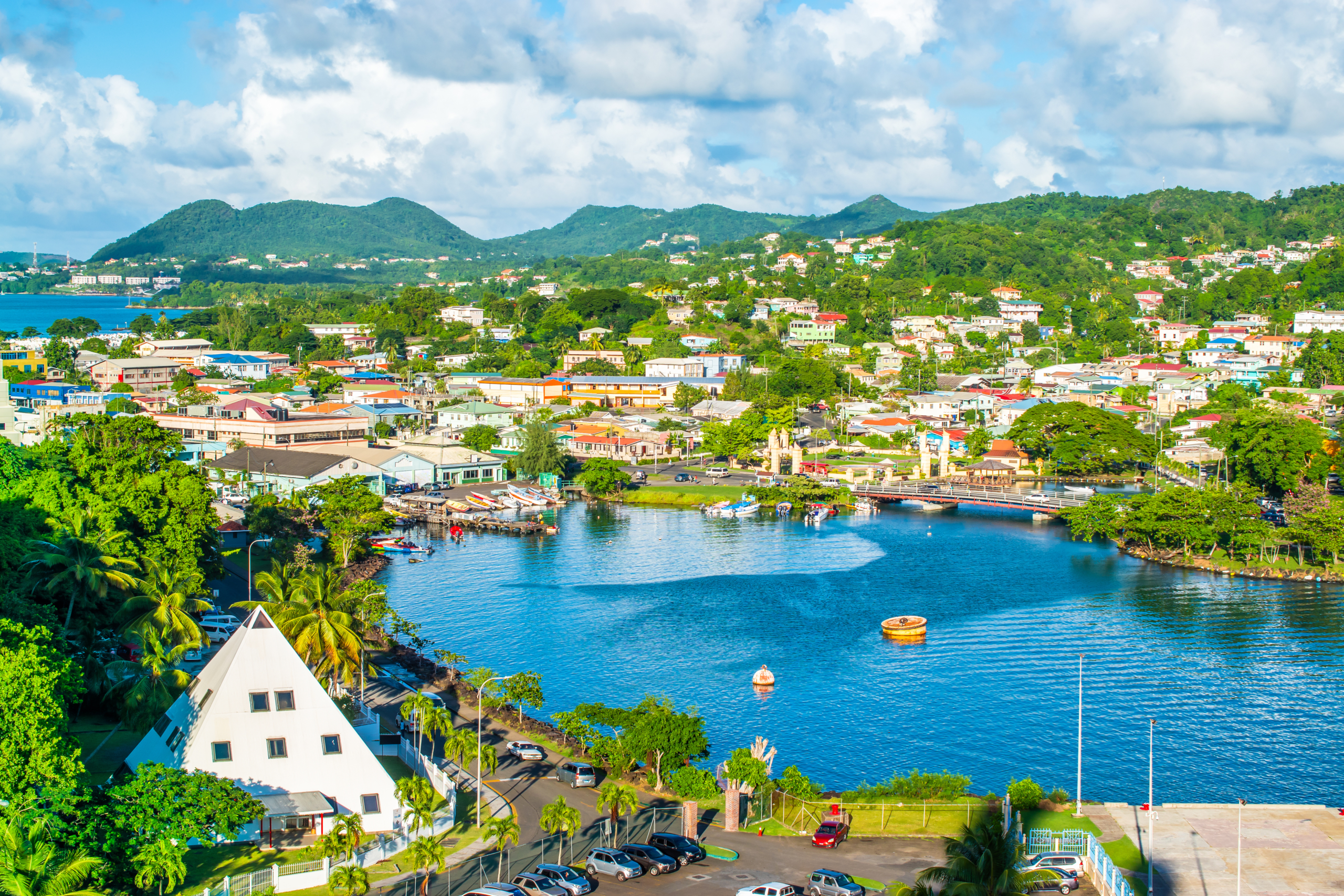 winter vacations st lucia